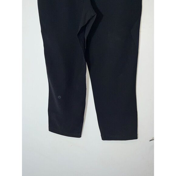 Lululemon On The Fly Womens Black Cropped Pants Women Size 2 - Picture 6 of 10